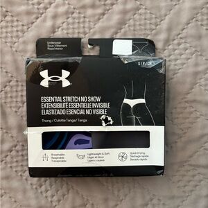 Under Armour 1383908-468 Women’s Size Small Pack of 2 Essential Stretch No Show